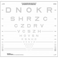 SLOAN LETTERS CONTRAST CHART 2m 2.5%